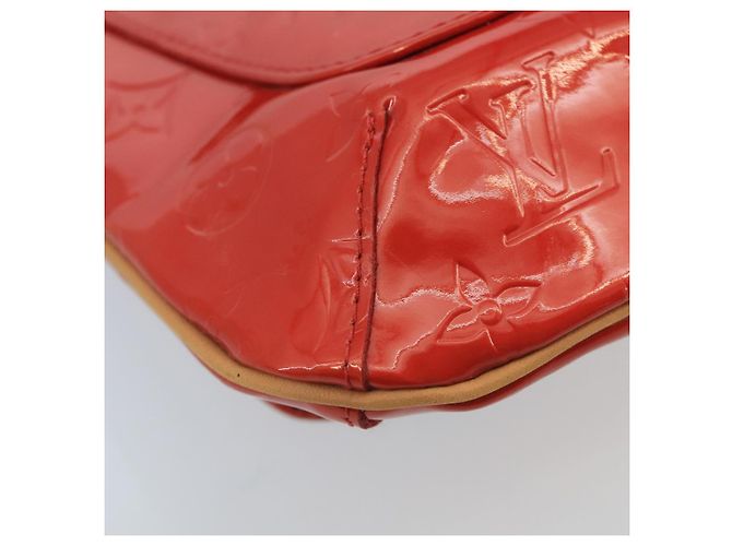 LOUIS VUITTON Borsa a Spalla Thompson Street Monogram Vernis Rossa M91094 Auth 98973 Rosso - vista 16