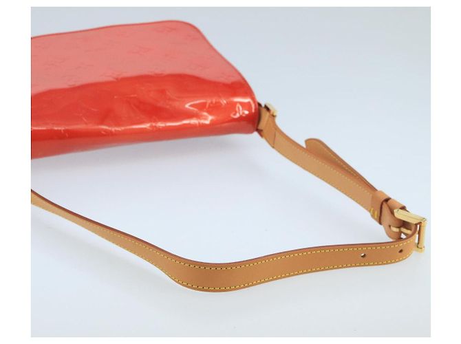 LOUIS VUITTON Borsa a Spalla Thompson Street Monogram Vernis Rossa M91094 Auth 98973 Rosso - vista 7