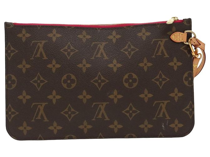 LOUIS VUITTON Monogram Neverfull MM Pouch Accessory Pouch LV Auth 98577 - view 2