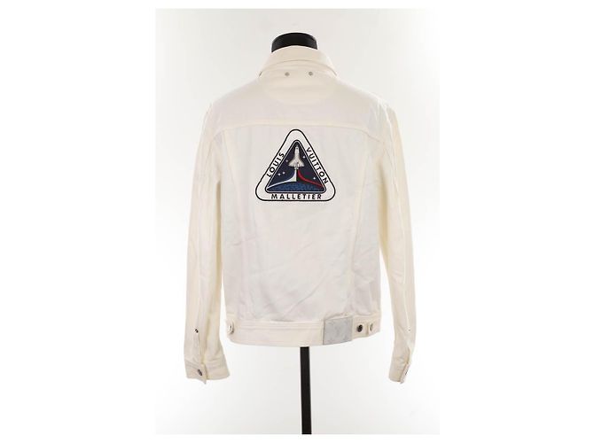 Louis Vuitton Giacca di cotone Bianco - vista 4