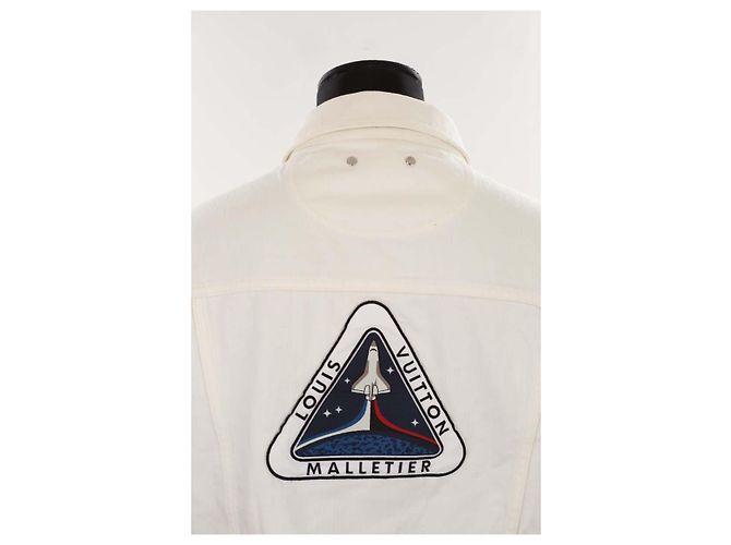 Louis Vuitton Giacca di cotone Bianco - vista 5