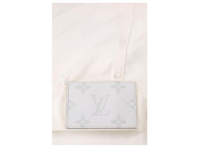 Louis Vuitton Giacca di cotone Bianco - vista 7