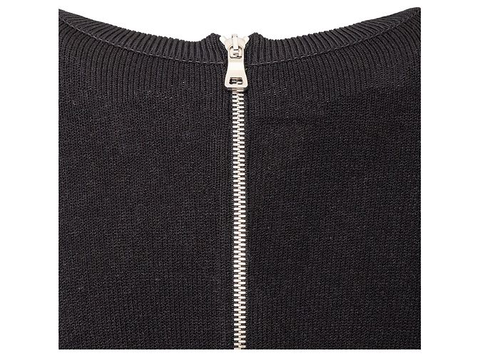 Abito in jacquard elasticizzato Balmain Nero - vista 11