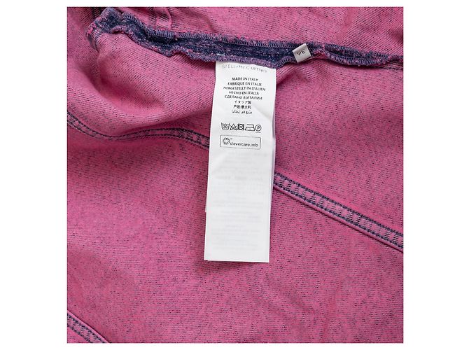 Stella Mc Cartney Camicia in denim tinto Stella McCartney Rosa - vista 13