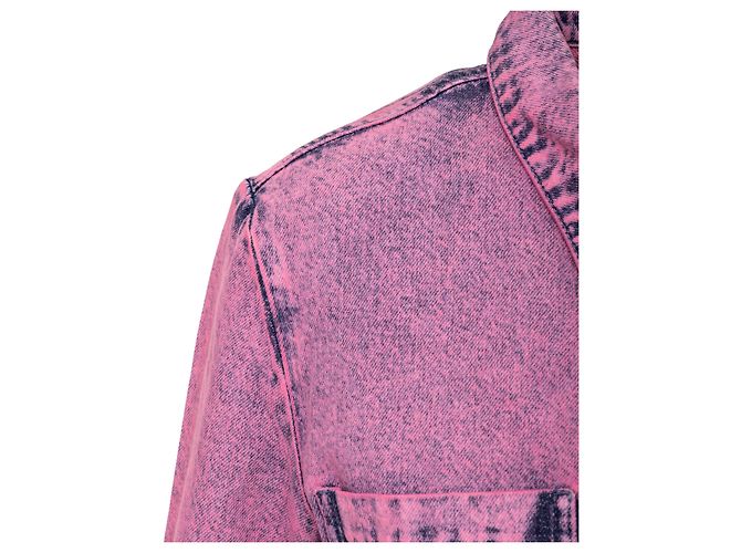 Stella Mc Cartney Camicia in denim tinto Stella McCartney Rosa - vista 5