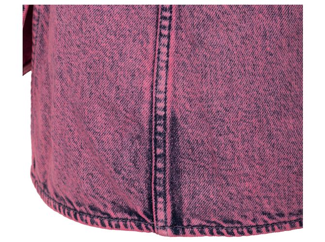 Stella Mc Cartney Camicia in denim tinto Stella McCartney Rosa - vista 9