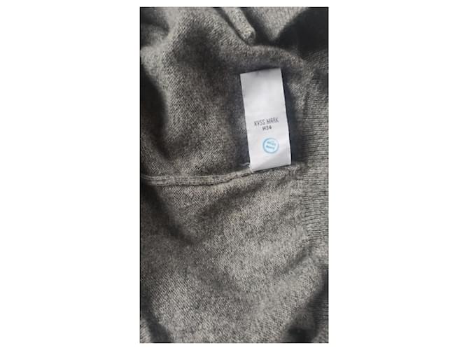Cardigan Eric Bompard de cachemira gris - vista 4