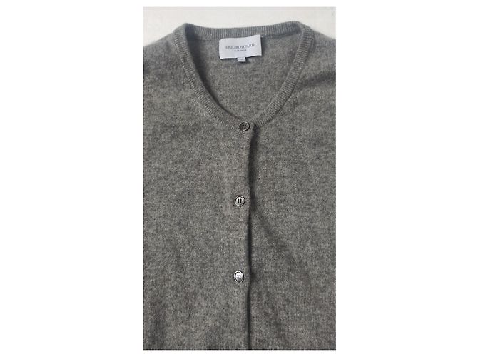 Cardigan Eric Bompard de cachemira gris - vista 8