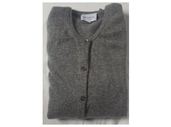 Cardigan Eric Bompard de cachemira gris - vista 9