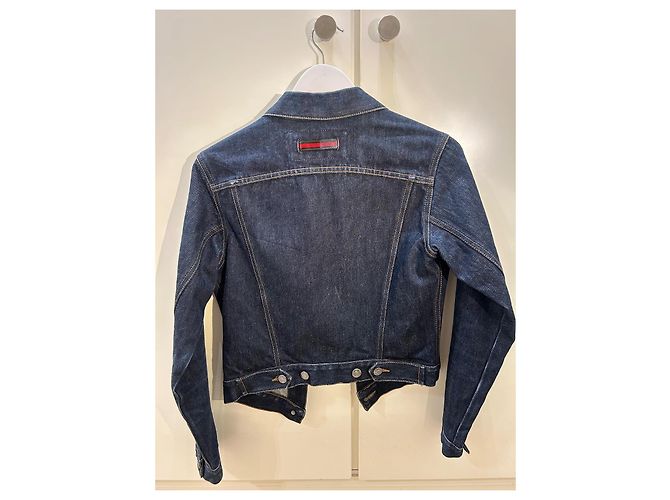 Gucci Jeansjacke Dunkelblau - Ansicht 2