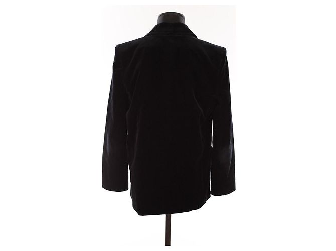 Vanessa Seward Blazer de veludo Preto - vista 4