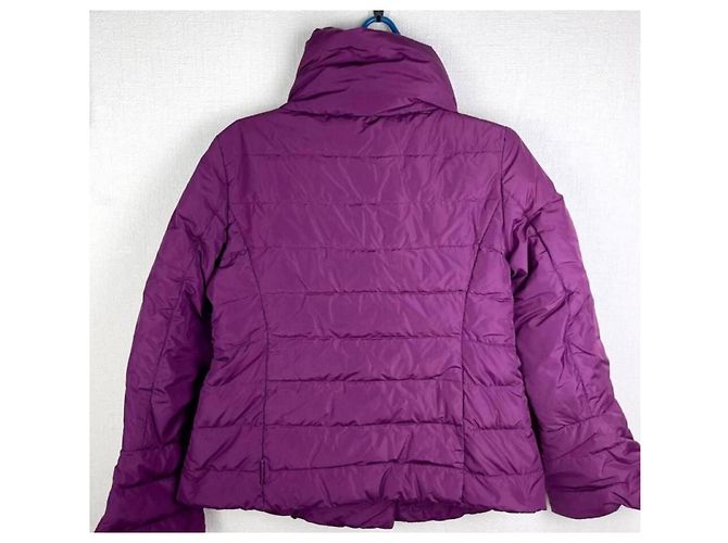 Giacca Piumino Moncler Kelly Viola Porpora - vista 2