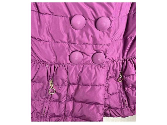 Giacca Piumino Moncler Kelly Viola Porpora - vista 6