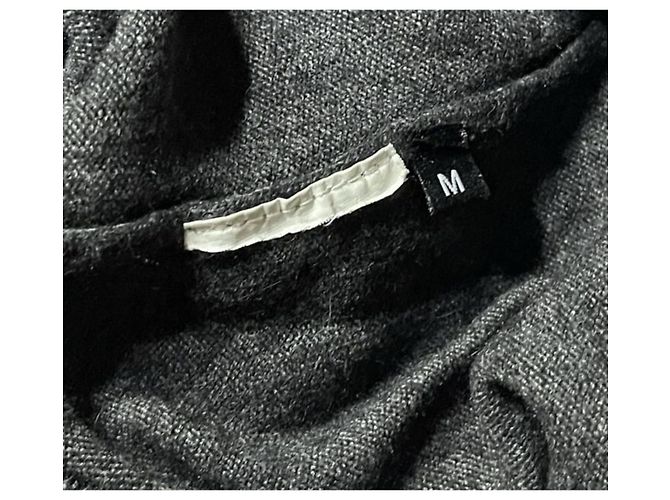 Helmut Lang Kleid aus Wolle Grau - Ansicht 5