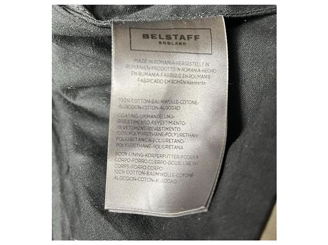 Belstaff Jacke Windjacke Olivgrün Baumwolle - Ansicht 5