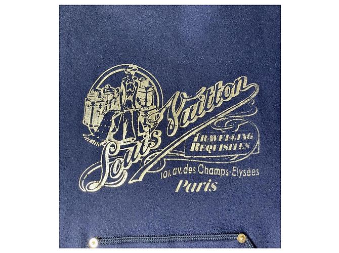 Louis Vuitton Strickpullover aus Baumwolle und Kaschmir Blau - Ansicht 3