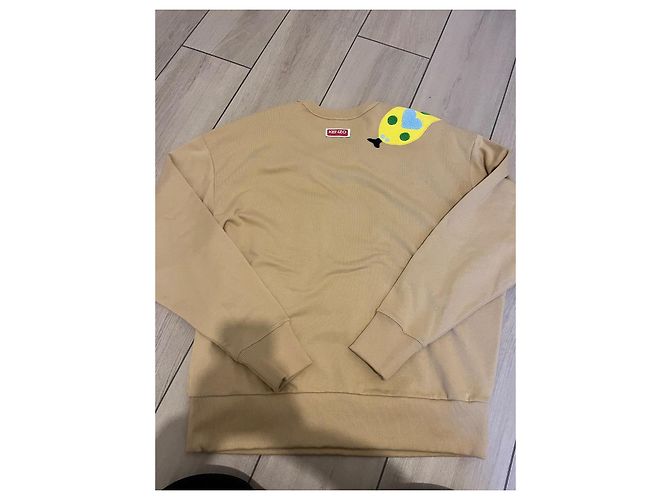 Sweater Kenzo Oversize de algodão bege - vista 6
