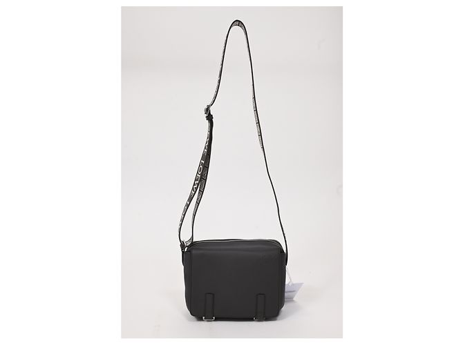 Sac messager militaire Loewe XS en cuir noir - vue 9