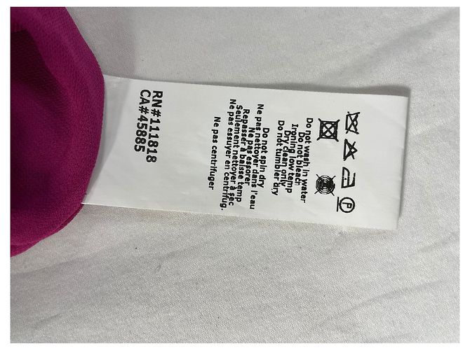 Abito mini arricciato Michael Kors in cotone rosa Marrone - vista 12