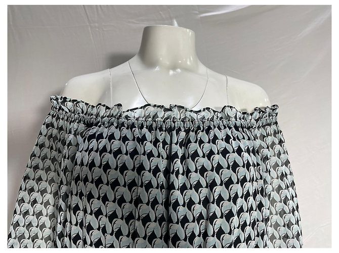 Abito stampato al ginocchio in seta multicolore di Diane von Furstenberg - vista 10
