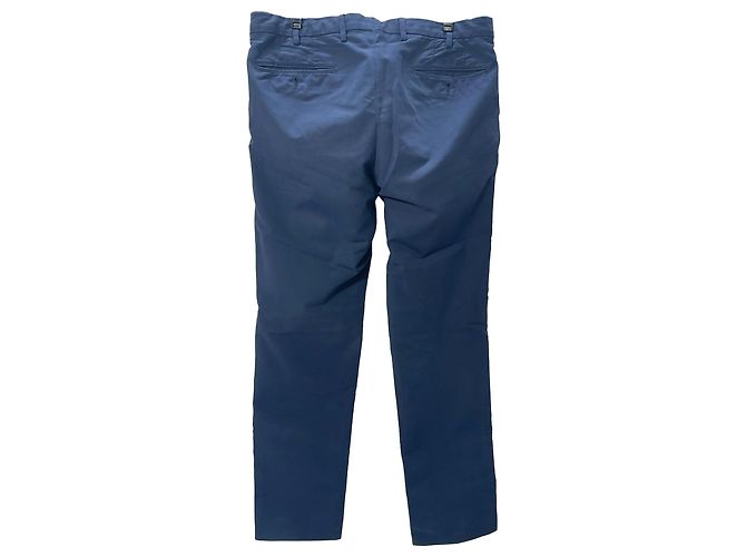 Pantaloni Loro Piana in cotone blu navy - vista 2
