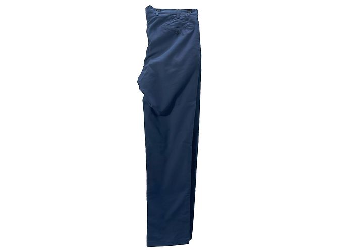 Pantaloni Loro Piana in cotone blu navy - vista 3