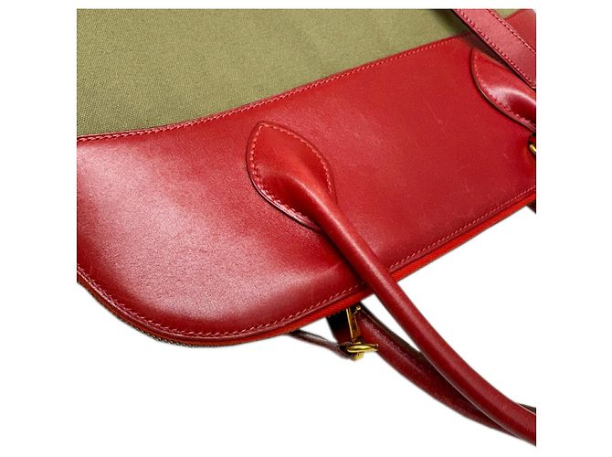 Hermès Borsa a mano Hermes Borsa a spalla Bolide 35 Rosso Cachi - vista 10