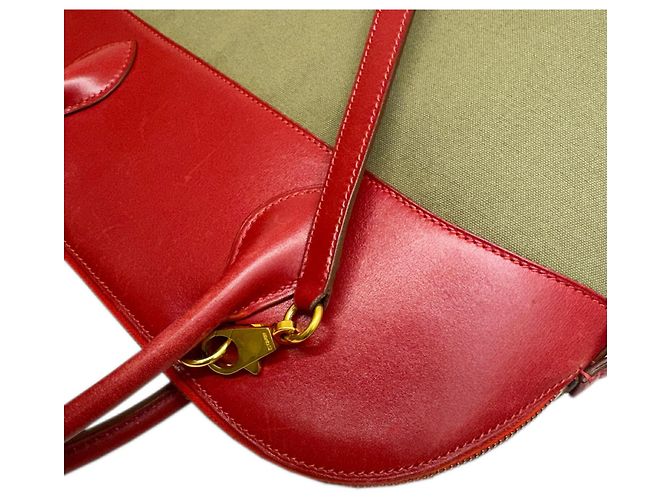 Hermès Borsa a mano Hermes Borsa a spalla Bolide 35 Rosso Cachi - vista 11