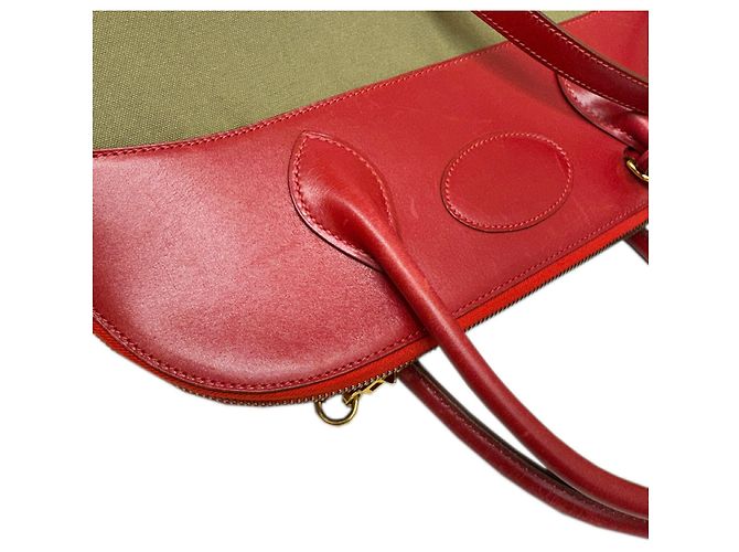 Hermès Borsa a mano Hermes Borsa a spalla Bolide 35 Rosso Cachi - vista 12