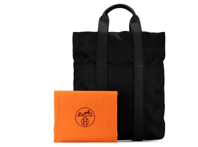 Hermès Hermes Acapulco Cabas MM Tasche Schwarz - Ansicht 6