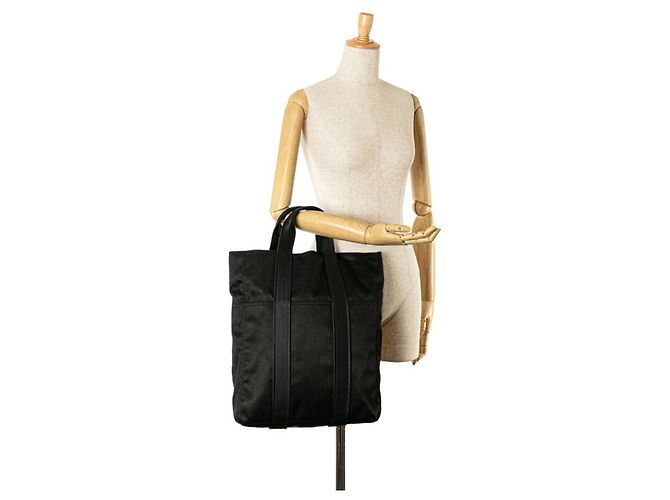 Hermès Hermes Acapulco Cabas MM Tasche Schwarz - Ansicht 7