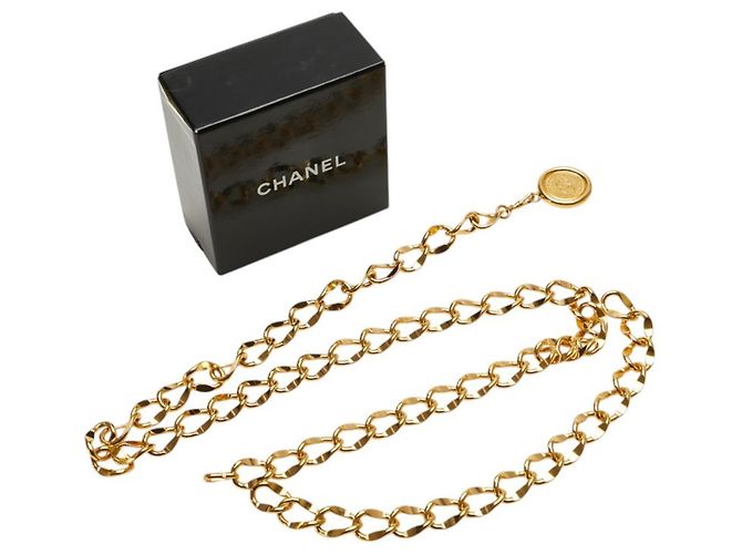 Vintage Gold Chain Belt von Chanel Cambon Golden - Ansicht 4