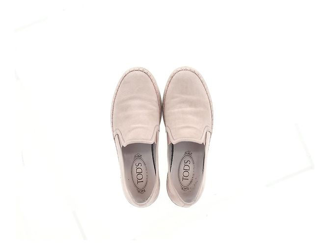 Zapatillas Slip-On Tod's en ante rosa pastel - vista 11