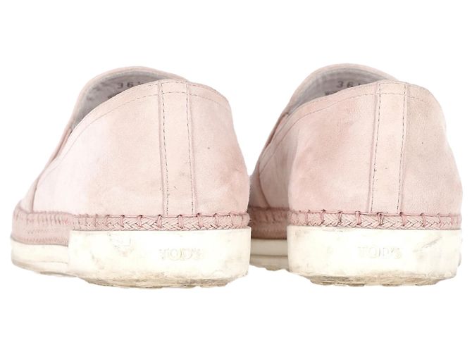 Zapatillas Slip-On Tod's en ante rosa pastel - vista 6