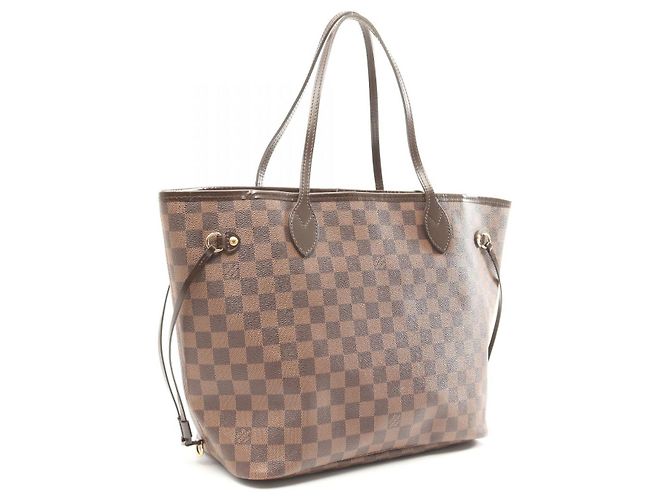 Sac tote Neverfull MM Damier Louis Vuitton N40599 Marron - vue 2