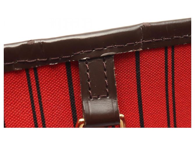 Sac tote Neverfull MM Damier Louis Vuitton N40599 Marron - vue 8
