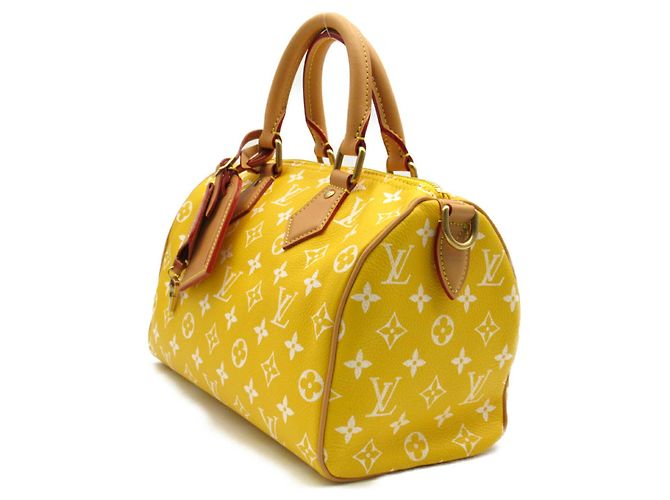 Louis Vuitton Speedy P9 Bandouliere 25 Shoulder Bag Jaune - vue 2