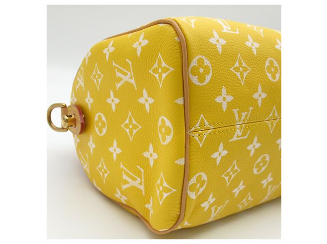 Louis Vuitton Speedy P9 Bandouliere 25 Shoulder Bag Jaune - vue 8