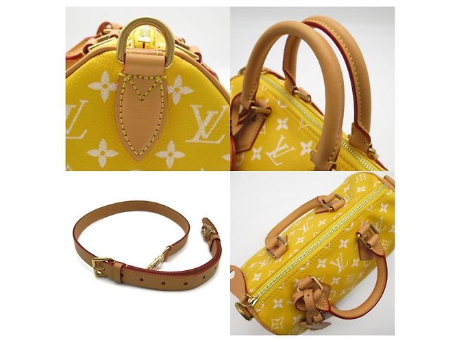 Louis Vuitton Speedy P9 Bandouliere 25 Shoulder Bag Jaune - vue 9
