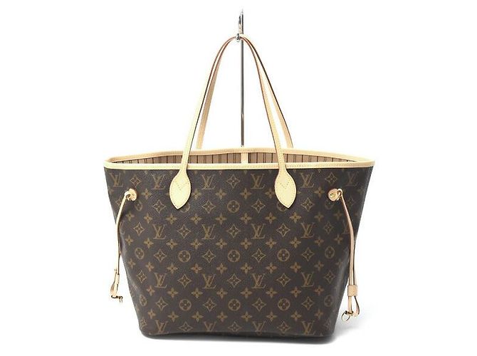 Tote Monogram Neverfull MM M46975 de Louis Vuitton Beige - vue 2