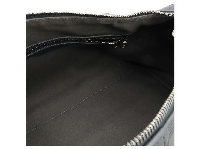 Sac Keepall Bandoulière 45 Damier Infini Louis Vuitton N41145 Noir - vue 6