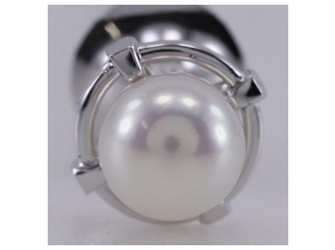 Mikimoto Perlenkrawattennadel Silber 7,1 mm - Ansicht 4
