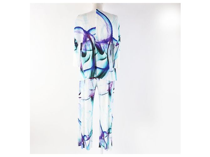 Set di motivi ad acquerello Issey Miyake per donne Bianco - vista 4
