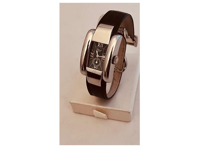 Chopard La Strada Uhr Edelstahl Grau Blau Anthrazitgrau - Ansicht 3