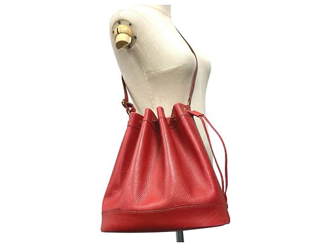 Hermès Borsa a spalla Ardennes di Hermes Market GM Rosso - vista 10