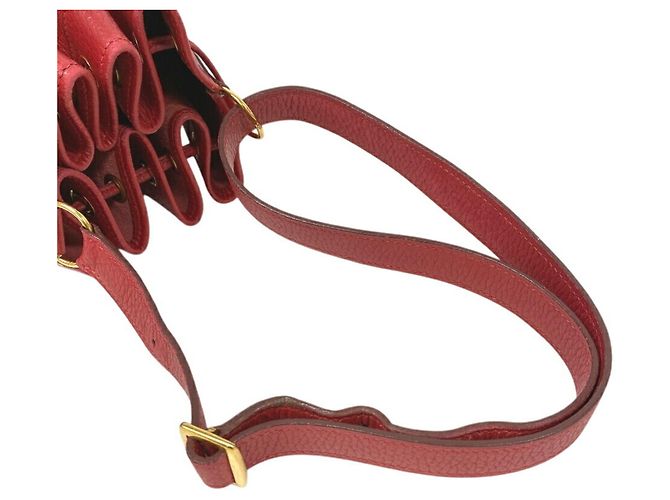 Hermès Borsa a spalla Ardennes di Hermes Market GM Rosso - vista 3