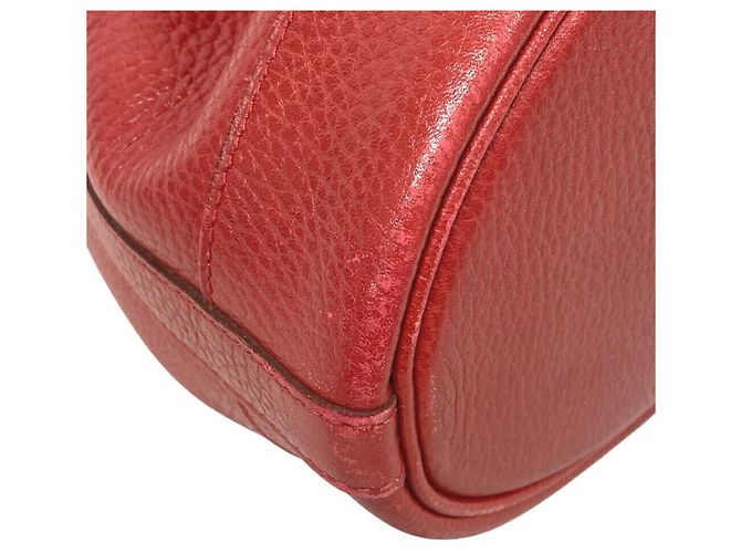 Hermès Borsa a spalla Ardennes di Hermes Market GM Rosso - vista 6