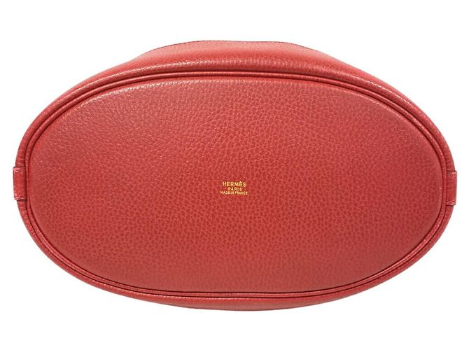 Hermès Borsa a spalla Ardennes di Hermes Market GM Rosso - vista 7