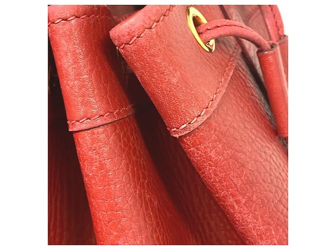 Hermès Borsa a spalla Ardennes di Hermes Market GM Rosso - vista 9