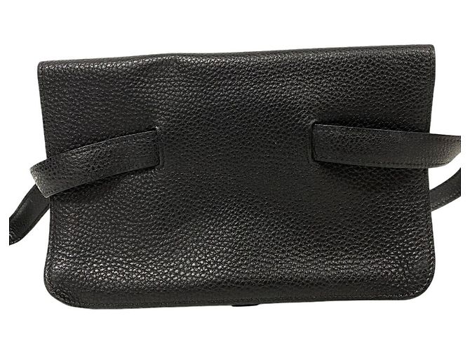 Hermès Borsa a tracolla Dogon di Hermes in nero - Ansicht 2
